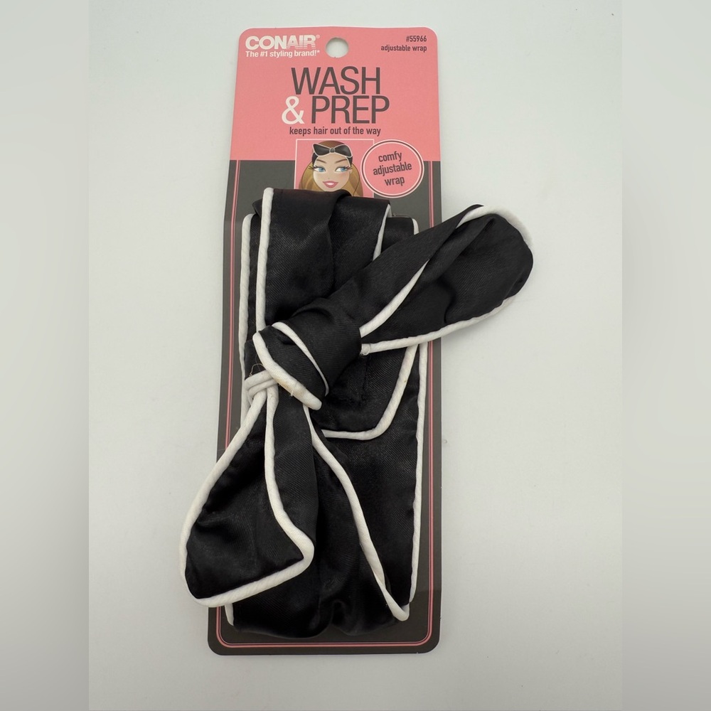 NWT Conair Wash and Prep Adjustable Hair Wrap
